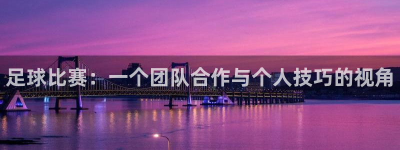  足球比赛：一个团队合作与个人技巧的视角