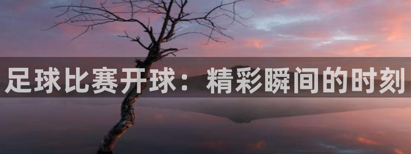  足球比赛开球：精彩瞬间的时刻